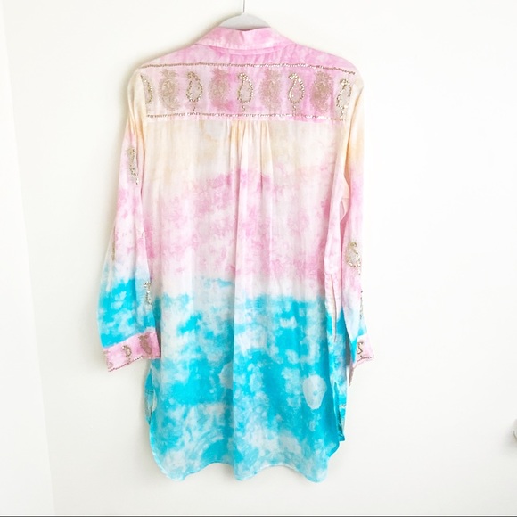 Soft Surroundings Multicolor Embroidered Tunic - Picture 5 of 5